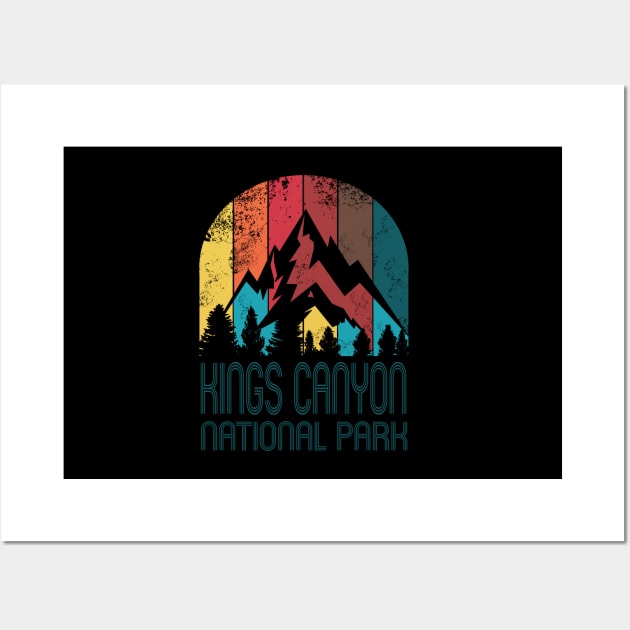 Kings Canyon National Park Gift or Souvenir T Shirt Wall Art by HopeandHobby